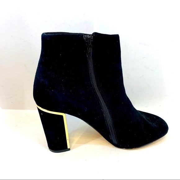 DUNES London Women’s Head Over Heels Perly Block Heel Ankle Boots Size 10 - Picture 3 of 16